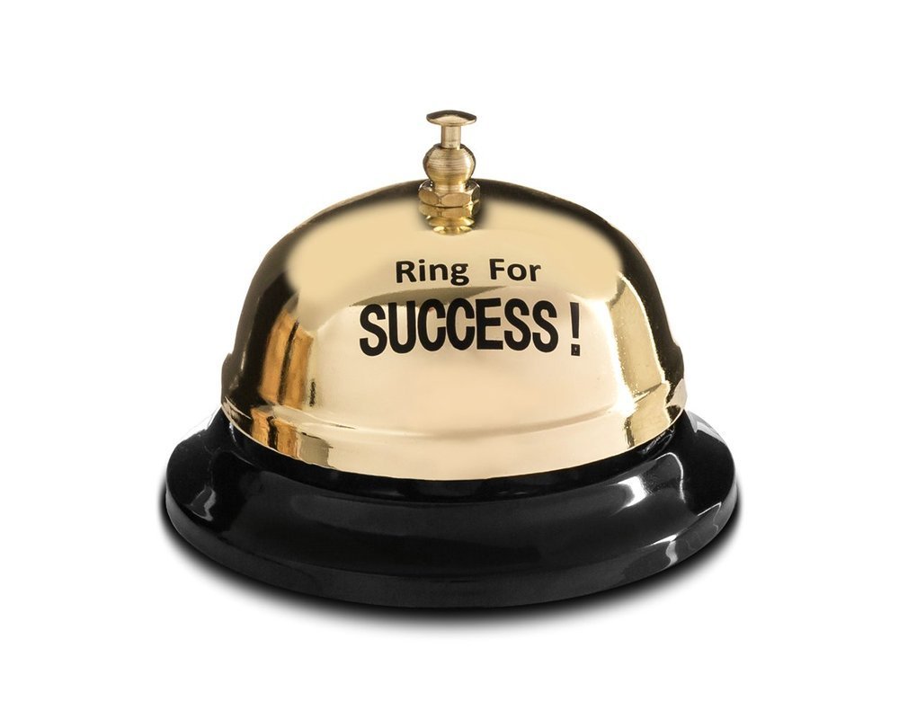 Stolný zvonček "Ring for Success"