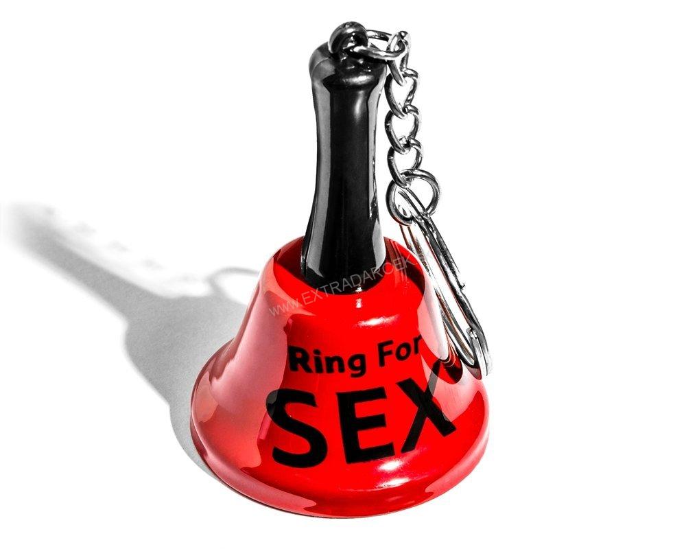 Kľúčenka Zvonček "Ring for Sex"