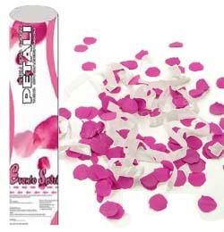 Vystreľovacie konfety Lupienky ružové 60 cm