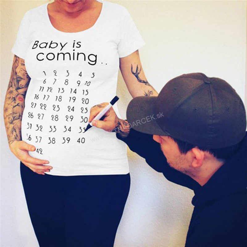 Vtipné tričko pre tehotné ženy