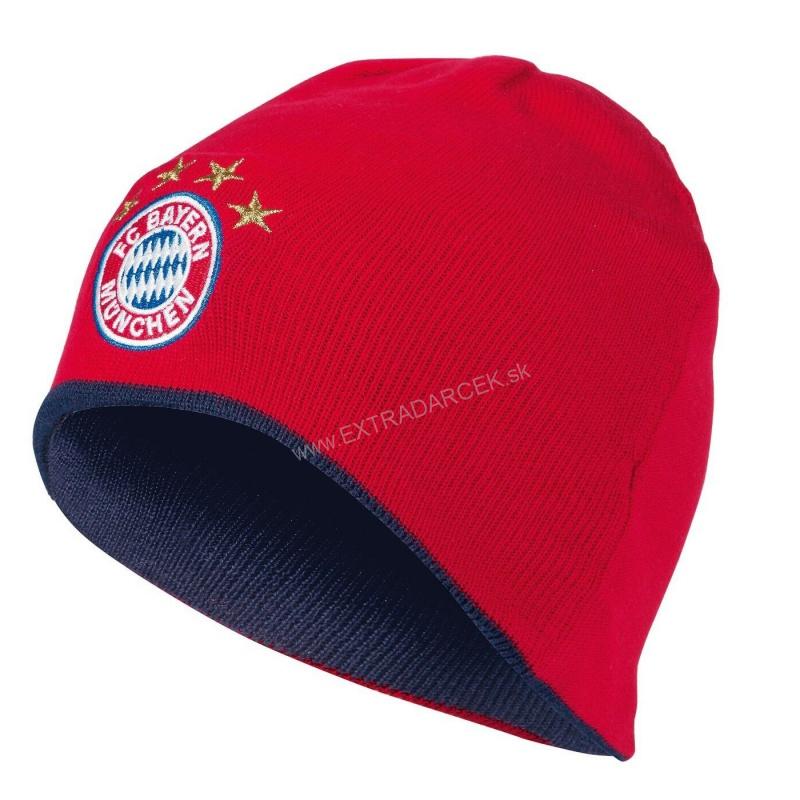 Zimná obojstranná čiapka Bayern Mníchov
