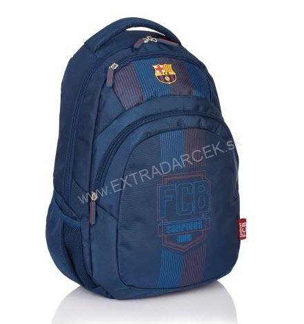 Školský ruksak FC Barcelona modrý
