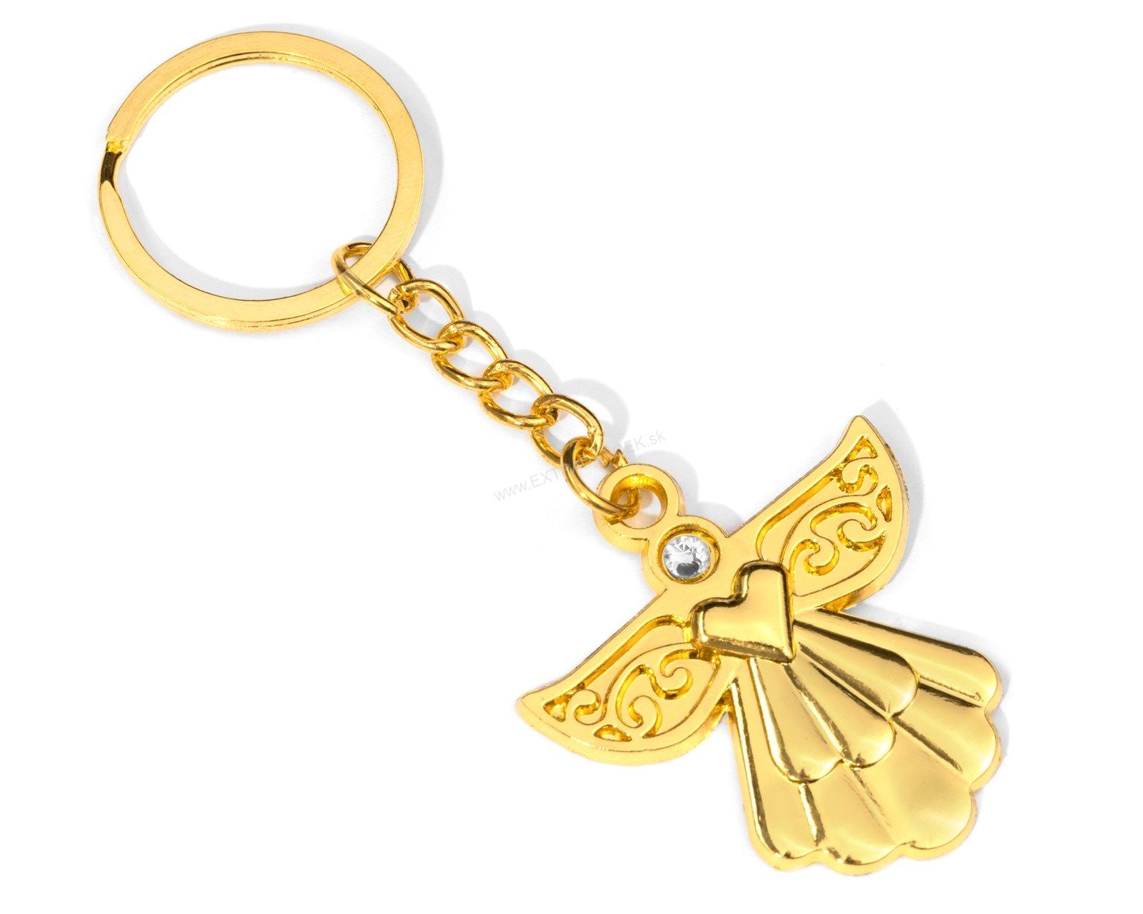 Kľúčenka Zlatý anjel