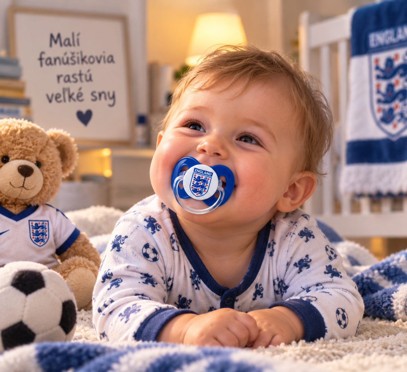 Dudlíky England Set 2ks