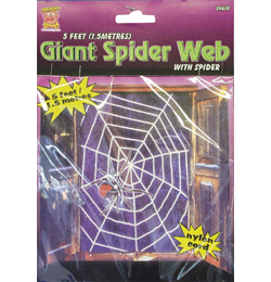 Halloween obria pavučina s pavúkom