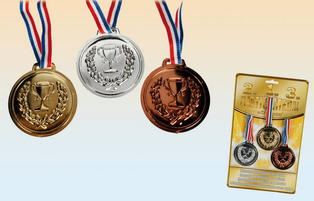 Medaila so šnúrkou- bronzová
