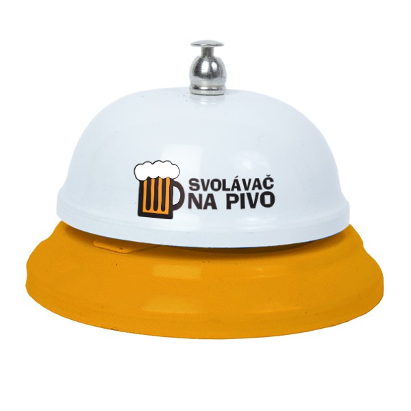 Stolný zvonček "Zvolávač na pivo"