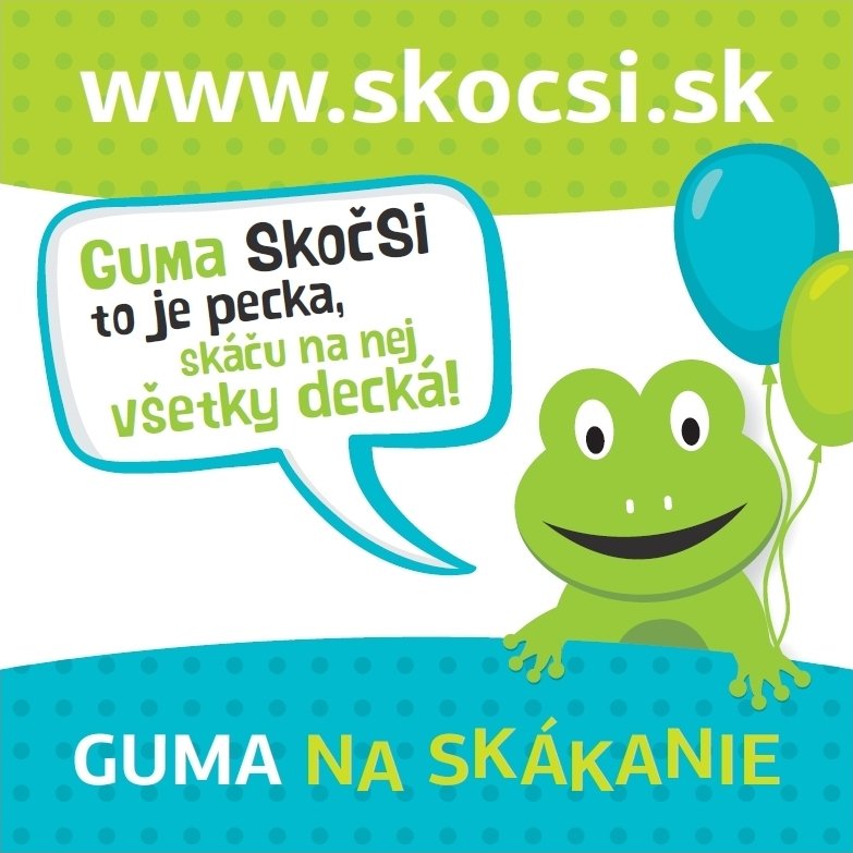 Guma na skákanie- modrá