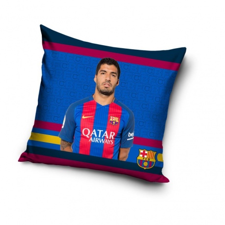Obliečka na vankúš FC Barcelona SUAREZ 40x40 cm