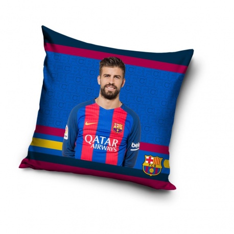 Obliečka na vankúš FC Barcelona PIQUÉ 40x40 cm