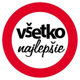 MAXI závesná dekorácia Všetko najlepšie