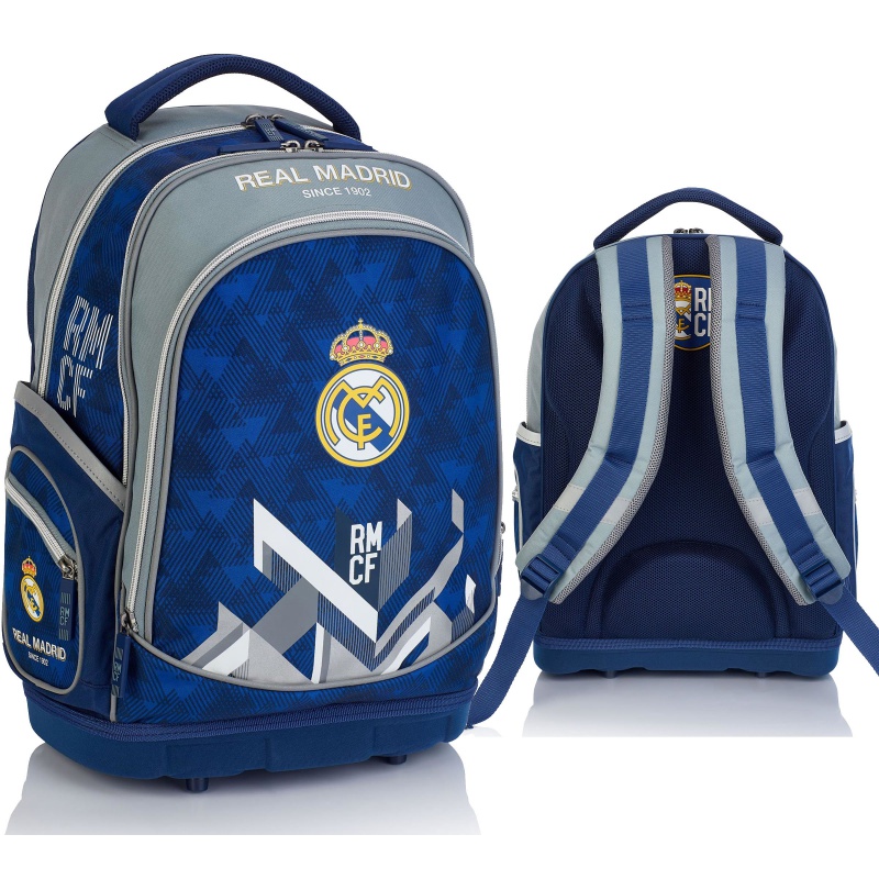 Školský ruksak Real Madrid s pevným dnom