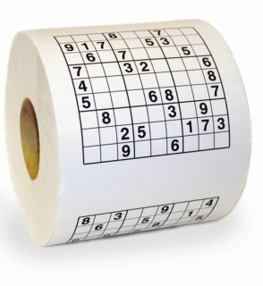WC papier - Sudoku XL